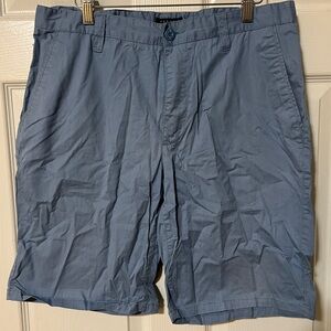 Marquise Sky Blue Flat Front Shorts